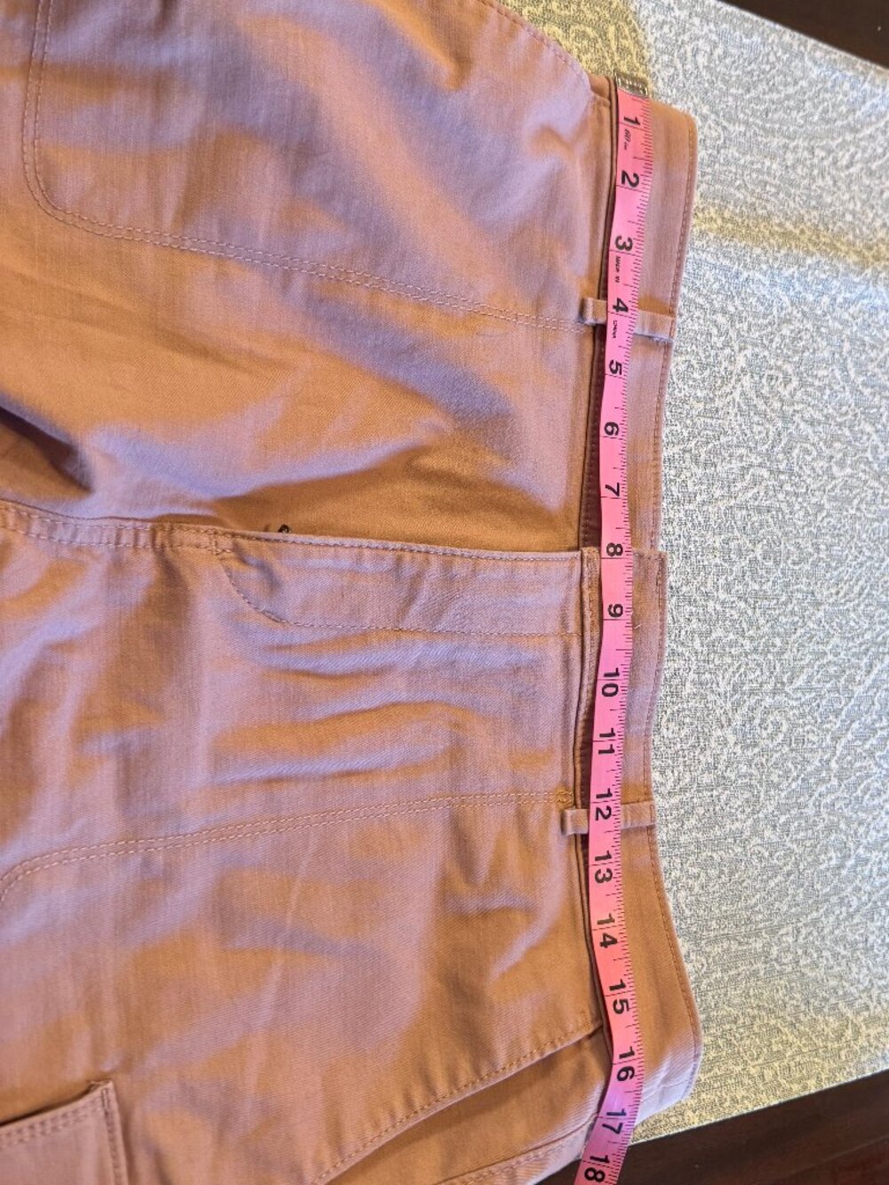 LOFT Dusty Rose Utility Cargo Shorts - Size 10